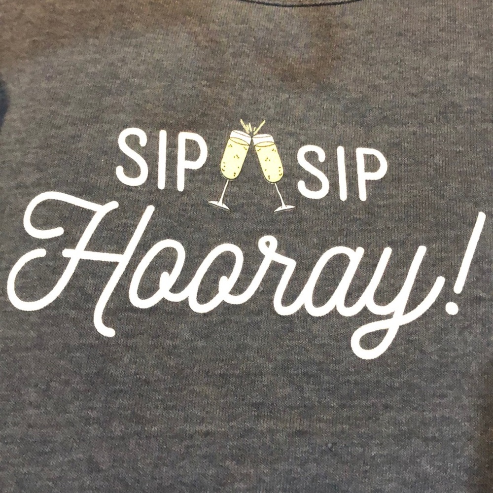 Sip Sip Hooray Sweatshirt